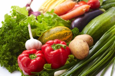 taze doğal sebzeler