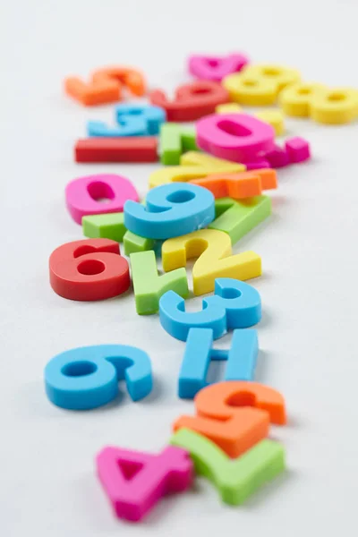 Números de color para la educación — Foto de Stock