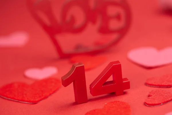 Dekoracja Valentine's day — Zdjęcie stockowe