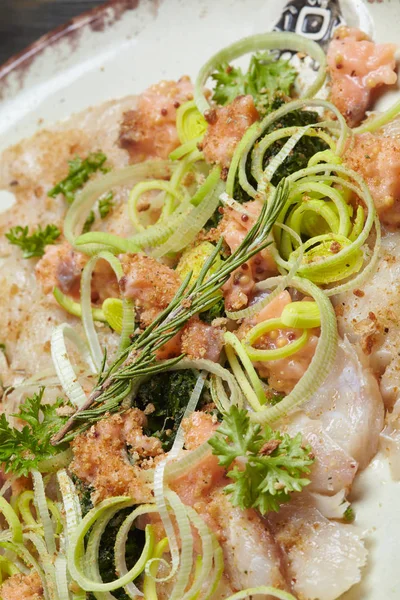 Leckere Fischvorspeise — Stockfoto