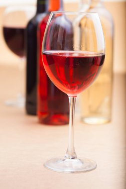 lezzetli şarap kümesi