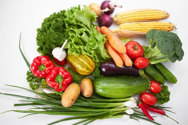 Verduras frescas y saludables — Foto de Stock