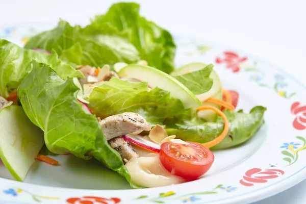 Frischer, schmackhafter Salat — Stockfoto