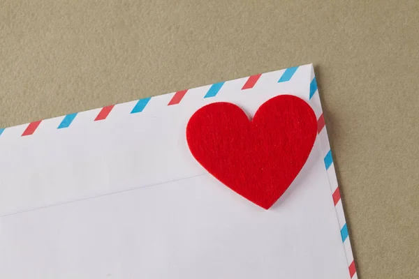 Envelopes de dia de Valentim — Fotografia de Stock