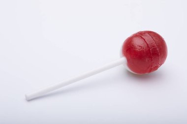 Kırmızı lolipop şeker