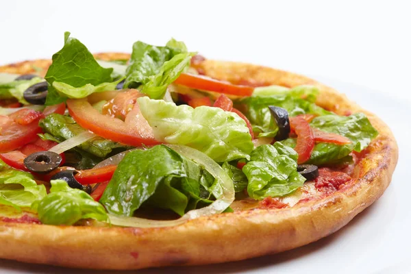 Fresh tasty pizza — Stock Photo, Image
