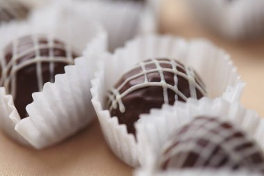 lezzetli çikolata tatlılar