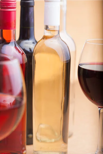 Set of different wine — Stock Photo, Image