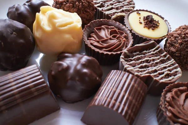 Lekkere chocolade snoep — Stockfoto