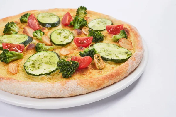 Verse smakelijke pizza — Stockfoto