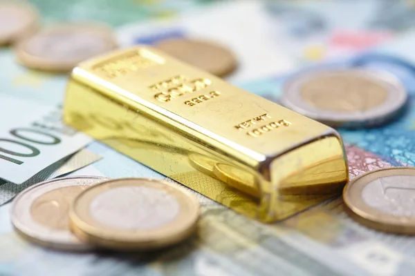 Goldbarren-Konzept — Stockfoto