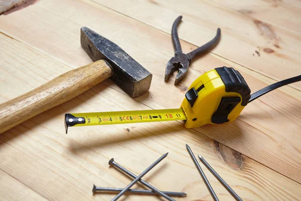 Set mechanic of tools — Stock Photo, Image