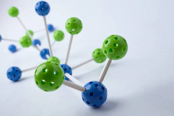Farbmolekulare Struktur — Stockfoto