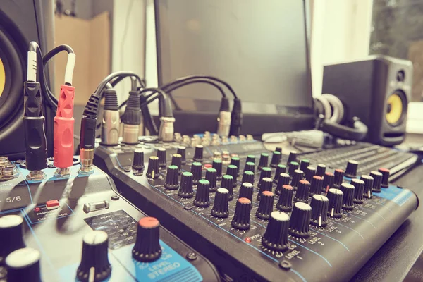 Professional recording studio — Stock Photo, Image