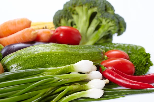 Montón de verduras frescas — Foto de Stock