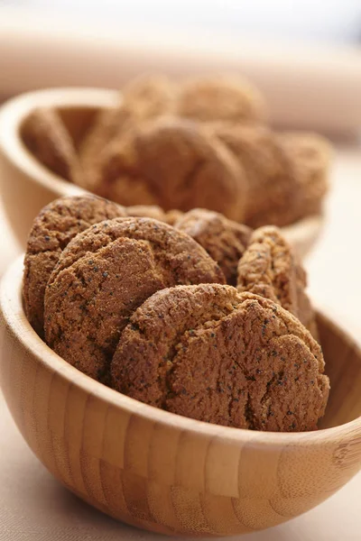 Biscotti saporiti di farina d'avena — Foto Stock