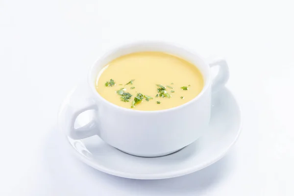 Γευστική σούπα με κρέμα γάλακτος — Φωτογραφία Αρχείου