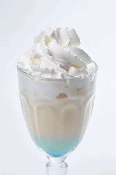 Smaczne mleko koktajl szkła — Zdjęcie stockowe