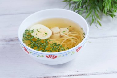 lezzetli tavuk çorbası