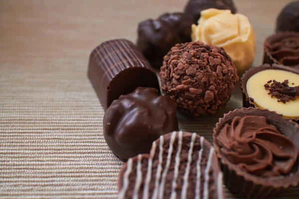 Lekkere chocolade snoep — Stockfoto