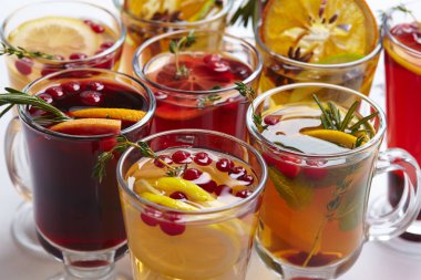 lezzetli kış içecekler