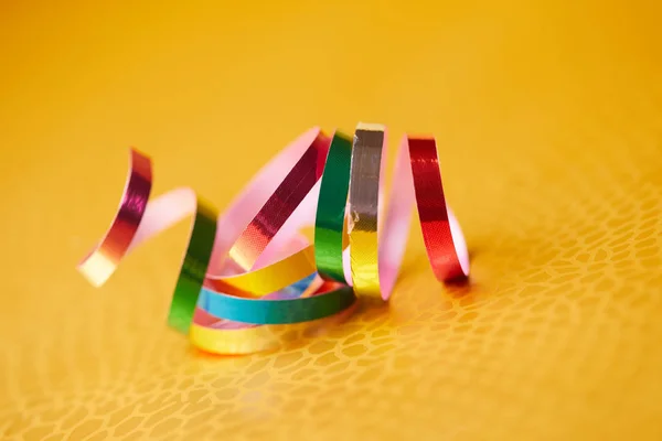 Colorful holiday ribbons — Stock Photo, Image