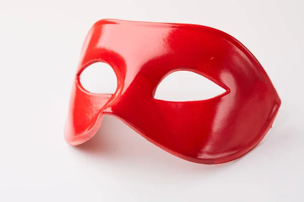 Maskerade rote Maske — Stockfoto