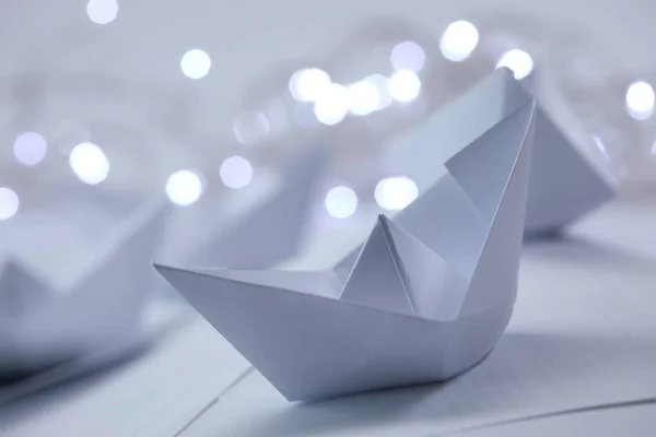 Merített papír csónak — Stock Fotó
