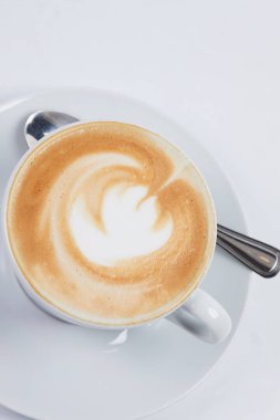 fincan sıcak cappuccino