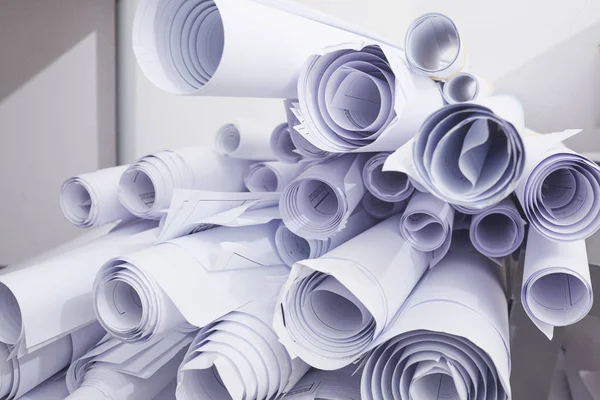 Rolls of white paper — Stock Photo, Image