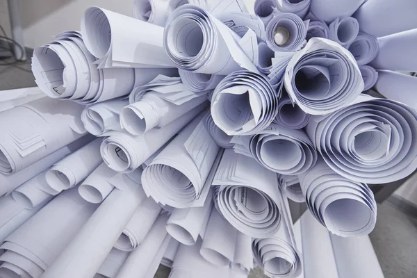 Rolls of white paper — Stock Photo, Image