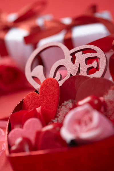 Decoración del día de San Valentín — Foto de Stock
