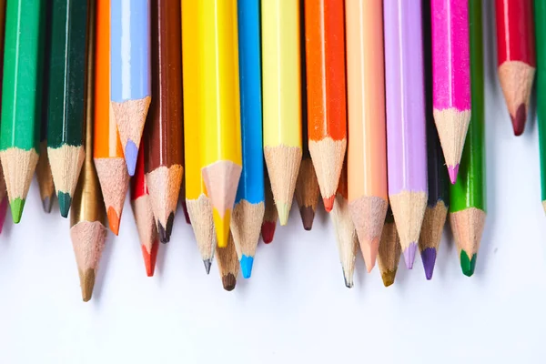Multi - χρωματισμένα μολύβια — Φωτογραφία Αρχείου