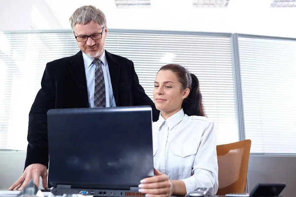 Business people in the office — Stock Photo, Image