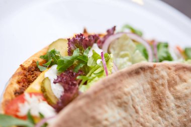 Lezzetli pide sandviç