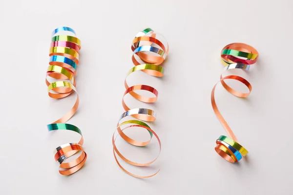 Colorful holiday ribbons — Stock Photo, Image