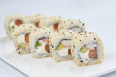 lezzetli taze sushi