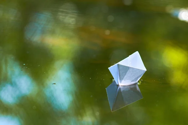 小纸船 — 图库照片