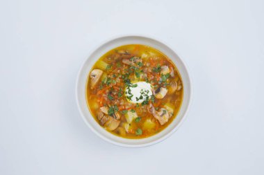 etli lezzetli çorba  