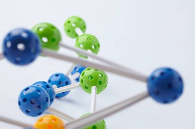 renkli moleküler yapısı