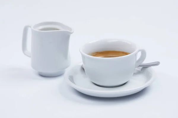 Taza de café con crema — Foto de Stock
