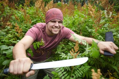 adam yol yapım pala ile