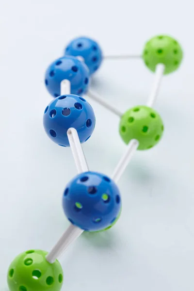 Struttura molecolare colorata — Foto Stock