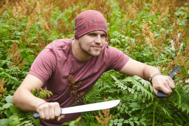 adam yol yapım pala ile