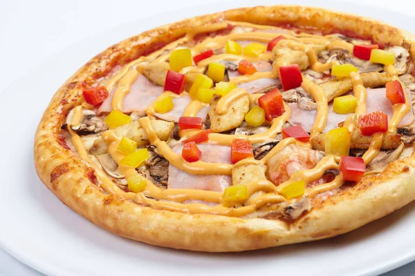 taze lezzetli pizza 