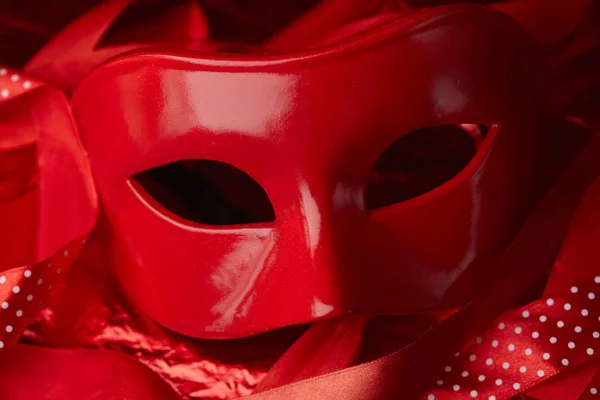 Carnaval máscara roja —  Fotos de Stock