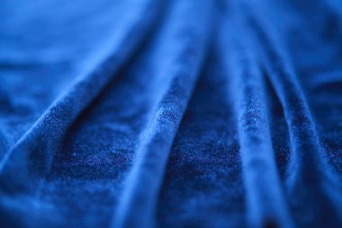 Mavi yumuşak Tekstil