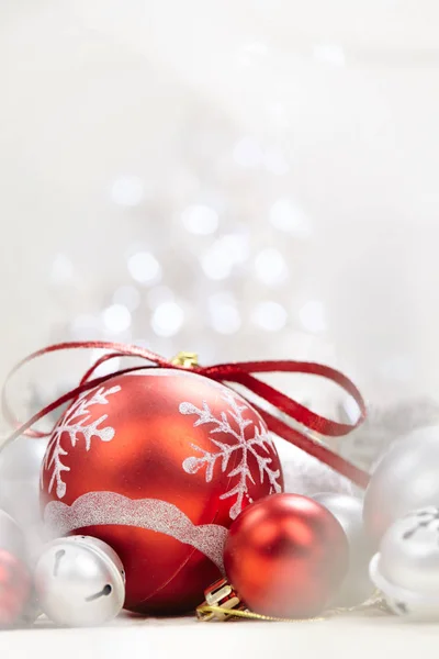 Prachtige kerstballen — Stockfoto