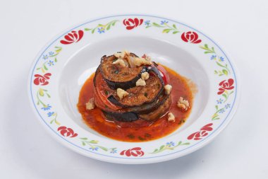 Lezzetli kızarmış patlıcan