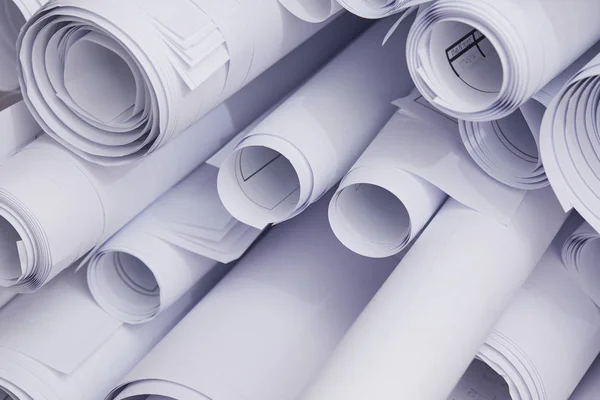 Rolls of white paper — Stock Photo, Image